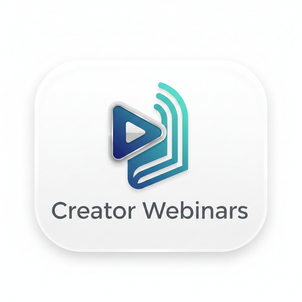 Creator Webinars Logo